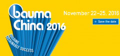 КЕФИД приняет участие в Bauma China 2016
